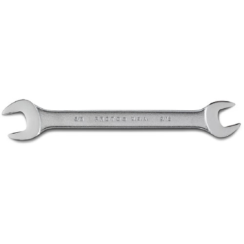 Proto Satin Open-End Wrench - 9/16″ × 5/8″ - Exact Tool & Supply