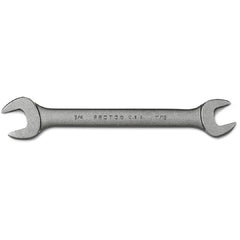 Proto Black Oxide Open-End Wrench - 11/16″ × 3/4″ - Exact Tool & Supply
