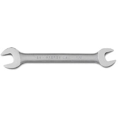Proto Satin Open-End Wrench - 11/16″ × 3/4″ - Exact Tool & Supply