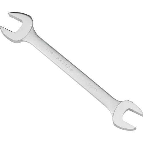 Proto Satin Open-End Wrench - 3/16″ × 1/4″ - Exact Tool & Supply