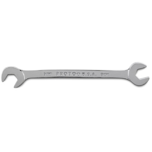 Proto Full Polish Metric Angle Open End Wrench 9 mm - Exact Tool & Supply