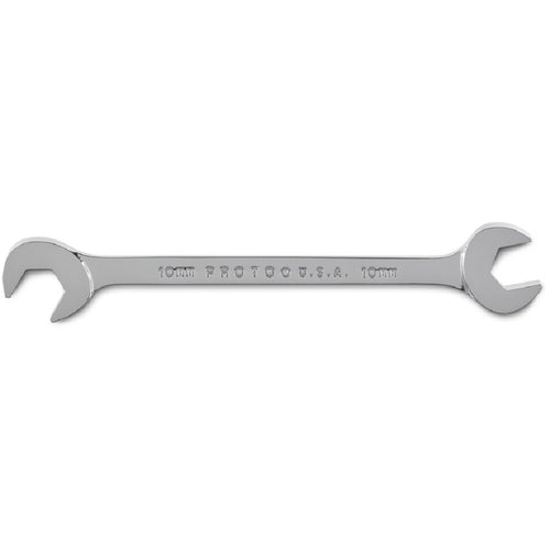 Proto Full Polish Metric Angle Open End Wrench 10 mm - Exact Tool & Supply