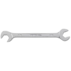 Proto Full Polish Angle Open-End Wrench - 7/16″ - Exact Tool & Supply