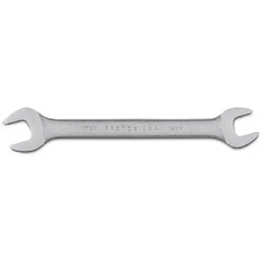 Proto Satin Open-End Wrench - 16 mm × 17 mm - Exact Tool & Supply