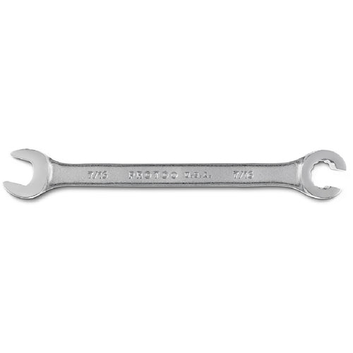 ‎Proto Satin Combination Flare Nut Wrench 7/16″ - 12 Point - Exact Tool & Supply