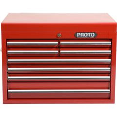 Proto® 440SS 27" Top Chest - 8 Drawer, Blue - Exact Tool & Supply
