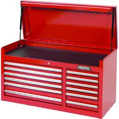 Proto® 440SS 41" Top Chest - 12 Drawer, Black - Exact Tool & Supply