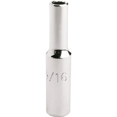 ‎Proto 1/4″ Drive Deep Socket 1/2″ - 12 Point - Exact Tool & Supply