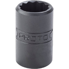 ‎Proto 1/4″ Drive Black Oxide Socket 1/2″ - 12 Point - Exact Tool & Supply