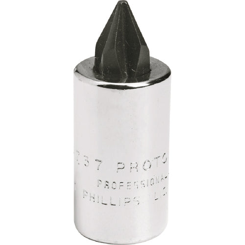 Proto 1/4″ Drive Phillips Screwdriver Bit Socket - # 2 - Exact Tool & Supply