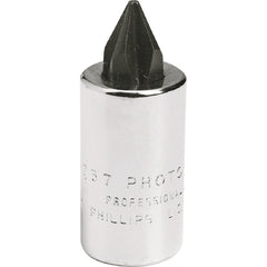 Proto 1/4″ Drive Phillips Screwdriver Bit Socket - # 1 - Exact Tool & Supply