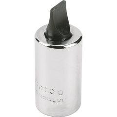 ‎Proto 1/4″ Drive Slotted Screwdriver Bit Socket - 3/16″ - Exact Tool & Supply