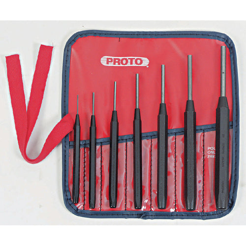 Proto 7 Piece Pin Punch Set - Exact Tool & Supply