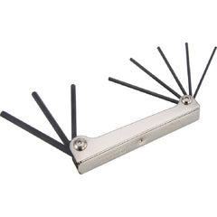 ‎Proto 8 Piece Long Folding Hex Key Set: 3/32-1/4″ - Exact Tool & Supply