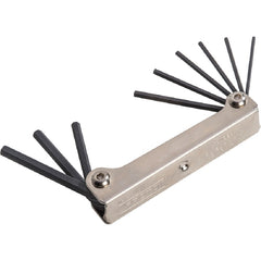‎Proto 9 Piece Folding Hex Key Set: 5/64-1/4″ - Exact Tool & Supply