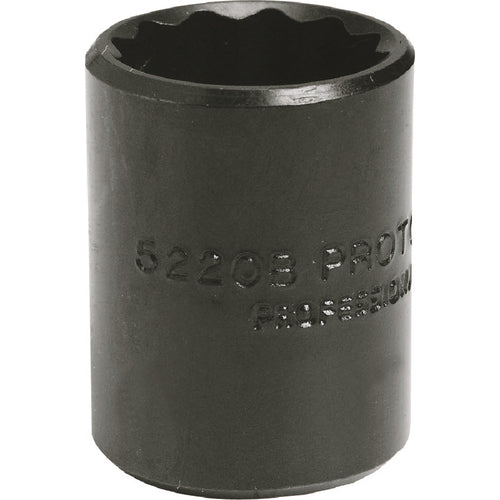 ‎Proto 3/8″ Drive Black Oxide Socket 7/16″ - 12 Point - Exact Tool & Supply