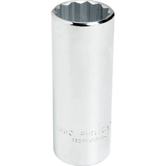 ‎Proto 1/2″ Drive Deep Socket 11/16″ - 12 Point - Exact Tool & Supply