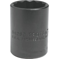‎Proto 1/2″ Drive Black Oxide Socket 1-3/16″ - 12 Point - Exact Tool & Supply