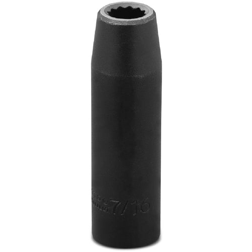 ‎Proto 1/2″ Drive Deep Impact Socket 7/16″ - 12 Point - Exact Tool & Supply