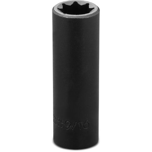 ‎Proto 1/2″ Drive Deep Impact Socket 9/16″ - 8 Point - Exact Tool & Supply