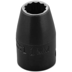 ‎Proto 1/2″ Drive Thin Wall Impact Socket 11 mm - 12 Point - Exact Tool & Supply