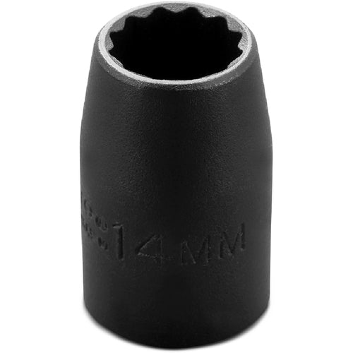 ‎Proto 1/2″ Drive Thin Wall Impact Socket 14 mm - 12 Point - Exact Tool & Supply