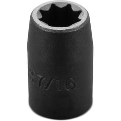 ‎Proto 1/2″ Drive Impact Socket 7/16″ - 8 Point - Exact Tool & Supply