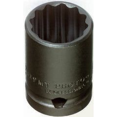 ‎Proto 1/2″ Drive Thin Wall Impact Socket 18 mm - 12 Point - Exact Tool & Supply