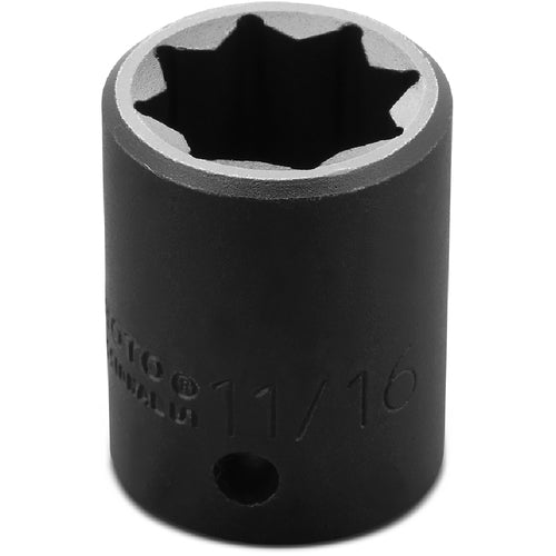 ‎Proto 1/2″ Drive Impact Socket 11/16″ - 8 Point - Exact Tool & Supply