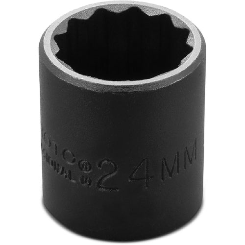 ‎Proto 1/2″ Drive Thin Wall Impact Socket 24 mm - 12 Point - Exact Tool & Supply