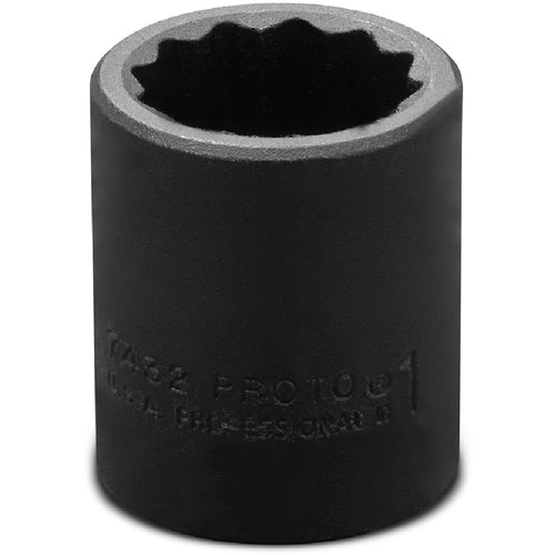 ‎Proto 1/2″ Drive Impact Socket 1″ - 12 Point - Exact Tool & Supply