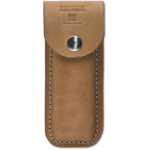 Proto Leather Folding Knife Blade Sheath - Exact Tool & Supply