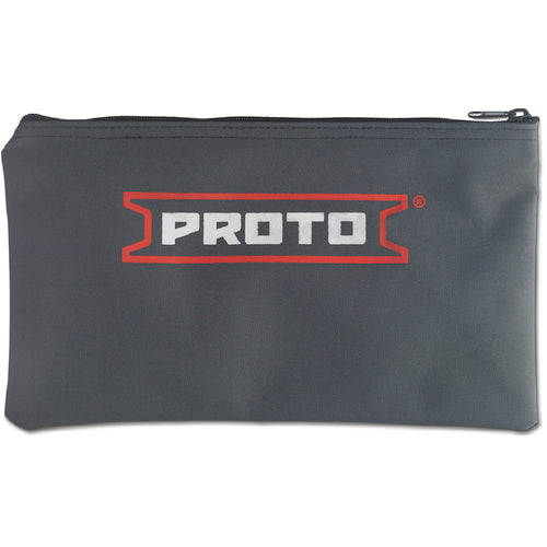 Proto All Purpose Polyester Zipper Tool Bag - 7″ × 12″ - Exact Tool & Supply