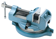 Swivel Machine Vise - Model #18402- 4" Jaw Width - Exact Tool & Supply