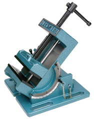 Angle Vise - Model #11351- 3-1/2" Jaw Width - Exact Tool & Supply