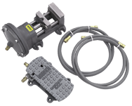 High Speed Production Air Vise - 4-5/8" Jaw Width - Exact Tool & Supply