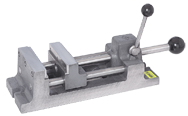 Cam Action Drill Press Vise - GMPA-4" Jaw Width - Exact Tool & Supply