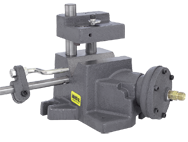 Cross Hole Drill Jig - 1-1/2 to 2-1/2" Capacity - Exact Tool & Supply