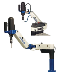 Vertical Electric Tapping Machine; 0-9/16" Range - Exact Tool & Supply