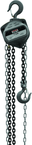 S90-050-10, 1/2-Ton Hand Chain Hoist with 10' Lift - Exact Tool & Supply