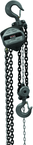 S90-300-20, 3-Ton Hand Chain Hoist with 20' Lift - Exact Tool & Supply