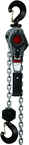 JLH Series 1-1/2 Ton Lever Hoist, 15' Lift with Overload Protection & Shipyard Hooks - Exact Tool & Supply