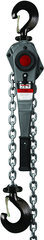 JLH Series 3 Ton Lever Hoist, 10' Lift with Overload Protection & Shipyard Hooks - Exact Tool & Supply