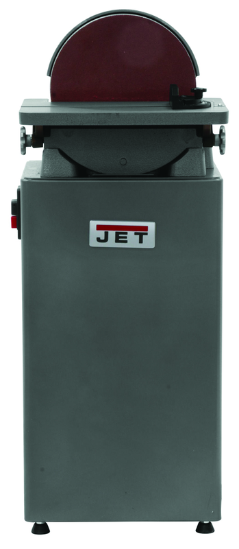 J-4400A, 12" Industrial Disc Finishing Machine 1-1/2HP, 115/230V, 1PH - Exact Tool & Supply
