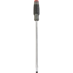 Proto DuraTek Slotted Round Bar Screwdriver - 3/8″ × 12″ - Exact Tool & Supply
