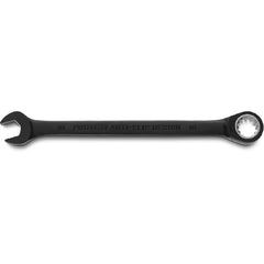 Proto Black Chrome Combination Non-Reversible Ratcheting Wrench 10 mm - Spline - Exact Tool & Supply
