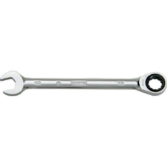 ‎Proto Full Polish Combination Non-Reversible Ratcheting Wrench 13 mm - 12 Point - Exact Tool & Supply