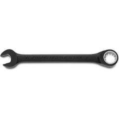 Proto Black Chrome Combination Non-Reversible Ratcheting Wrench 16 mm - Spline - Exact Tool & Supply