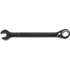 Proto Black Chrome Combination Reversible Ratcheting Wrench 12 mm - Spline - Exact Tool & Supply