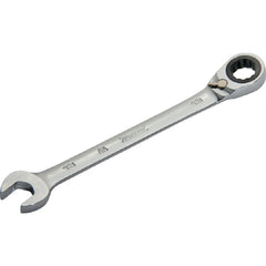 ‎Proto Full Polish Combination Reversible Ratcheting Wrench 10 mm - 12 Point - Exact Tool & Supply